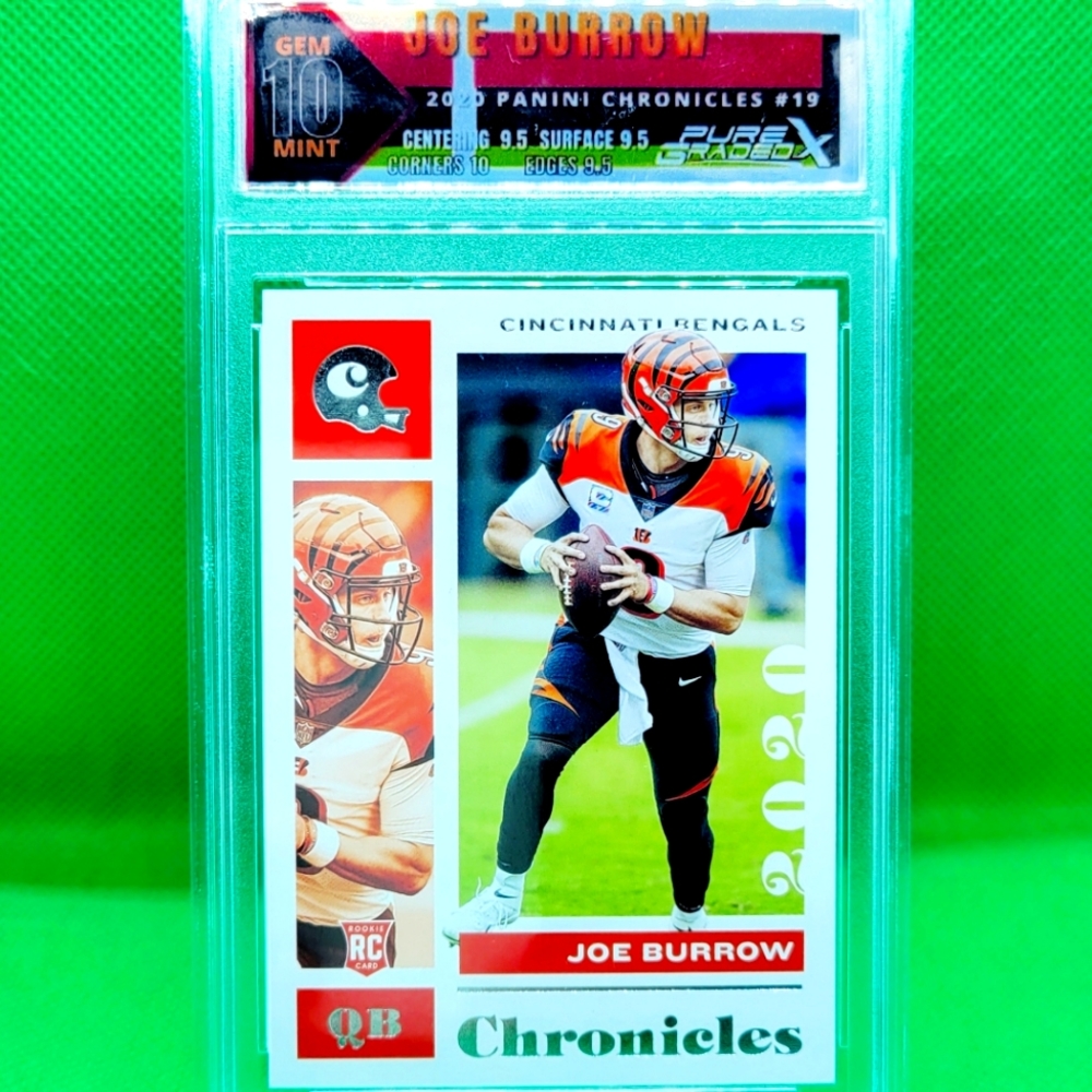 Joe Burrow 2020 Panini Chronicles #19 Rookie RC -PGX 10 Gem Mint